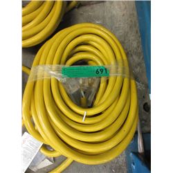 New 50 Foot Heavy Duty Multi Outlet Extension Cord