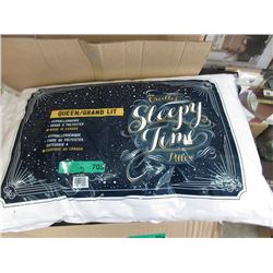2 New Queen Size Hypo-Allergenic Polyester Pillows