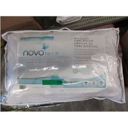 New Queen Size Novo Tech Microgel Fiber Pillow