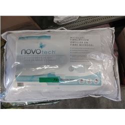 New Queen Size Novo Tech Microgel Fiber Pillow