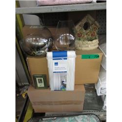 New Shower Curtains, Glass Vases & More