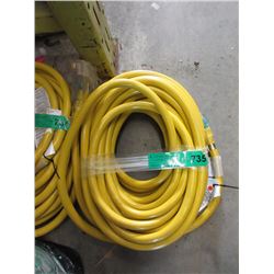 New 50 Foot Heavy Duty Multi Outlet Extension Cord