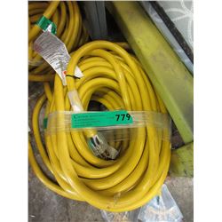 New 50 Foot Heavy Duty Multi Outlet Extension Cord