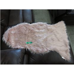 2 New Pink Fun Fur Throws by Style in Form