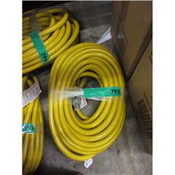 New 50 Foot Heavy Duty Multi Outlet Extension Cord