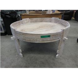 New Banda Round Wood Coffee Table