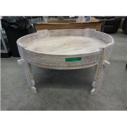 New Banda Round Wood Coffee Table