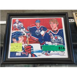 Ltd. Edition Wayne Gretzky Edmonton Oilers Print