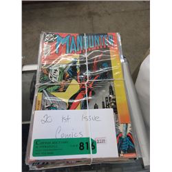 20 1st Issues Comics - Bagged and Carded