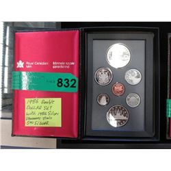 1986 Canadian Double Dollar Coin Set