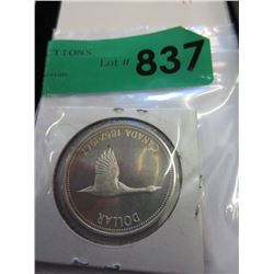 1967 Canadian Silver Dollar Coin - .800 Silver