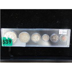 1959 Canadian Six Coin Set  - Penny through Dollar
