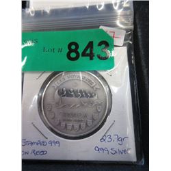 .999 Fine Silver Canadian Voyageurs Round