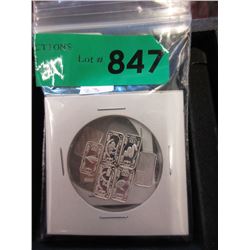 20 One Gram .999 Fine Silver Bars