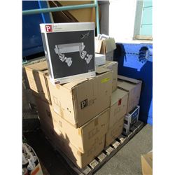 Skid of New Paulmann Light Fixtures