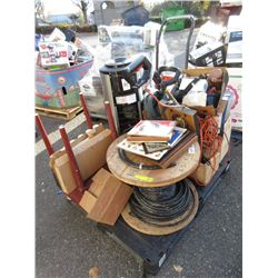 Skid of Assorted Household & Other Goods