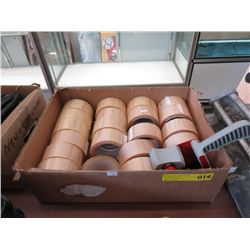 Case of 20 Rolls of 2" Tape with Tape Gun