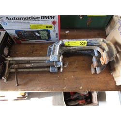 5 Heavy Duty C-Clamps