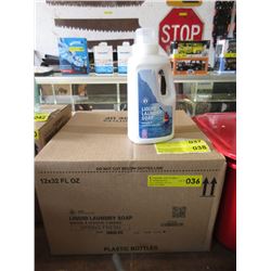 Case of Spring Fresh Liquid Laundry Soap