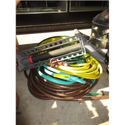 3 Garden Hoses & A Sprinkler