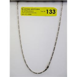 Ladies .925 Italian Fine Silver 22" Necklace -