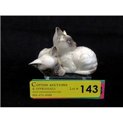 Royal Doulton Siamese Kittens Figurines