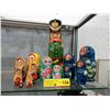 Image 1 : 14 Pieces of Wood Nesting Dolls