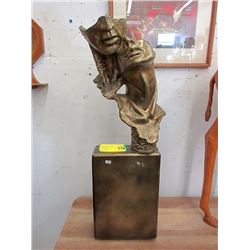 Large Metal "Lovers" Statue