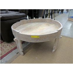 New Banda Round Wood Coffee Table