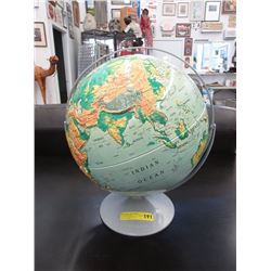 18" Nystrom Sculptural Relief Globe