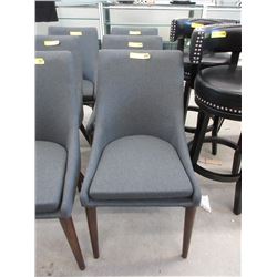 New Grey Fabric Upholstered Side Chair