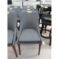 New Grey Fabric Upholstered Side Chair