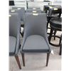 Image 1 : New Grey Fabric Upholstered Side Chair