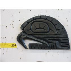Carved Eagle Wall Plaque by Jim Jules
