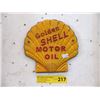 Image 1 : Cast Metal 8" Shell Oil Sign