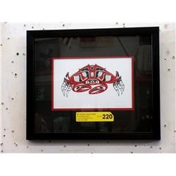 Richard Shorty Framed Print - "Crab"