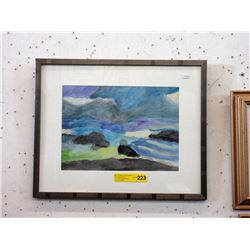 Original Watercolour Signed Mary