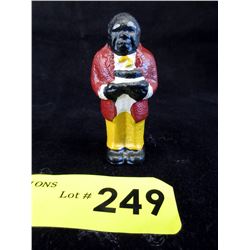 2.5" Cast Metal Black Americana Figurine
