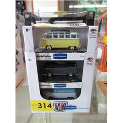 6 New 1:64 Scale Die-Cast Model M2 Vehicles