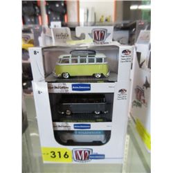 6 New 1:64 Scale Die-Cast Model M2 Vehicles