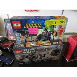 2 New Lego Sets - DC Super Heroes & Star Wars
