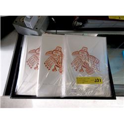 24 Bill Reid Copper Embossed Haida Greeting Cards