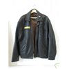 Image 1 : Danier Brown Leather Jacket - Pre Owned