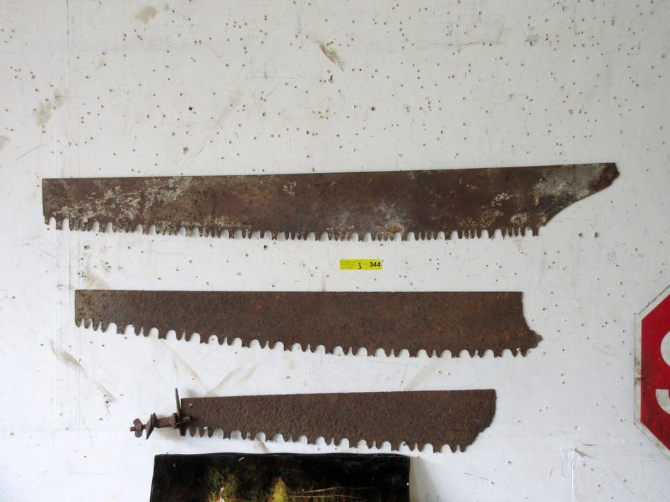 3 Vintage Saw Blades