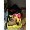 Image 1 : 2 Box Lot of Assorted Sports Gear