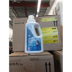 Case of Spring Fresh Liquid Laundry Soap