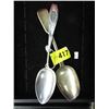 Image 1 : Two Vintage Sterling Silver Serving Spoons