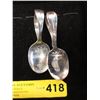 Image 1 : Two Vintage Silver Plated "Community" Baby Spoons