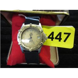 Men's Mid Size Tag Heuer Wrist Watch - Keeps Time