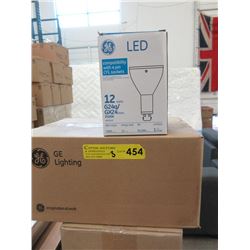 3 Cases of 12 Watt LED Floodlight Bulbs